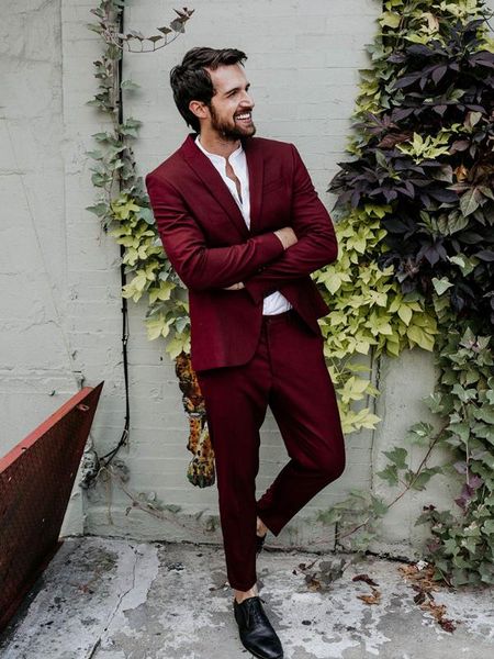 anniebritney burgundy 2 piece slim fit men fashion suit cutsom groom wedding tuxedo prom wedding tailor made men suit with pants, White;black
anniebritney burgundy 2 piece slim fit men fashion suit cutsom groom wedding tuxedo prom wedding tailor made men suit with pants, White;black