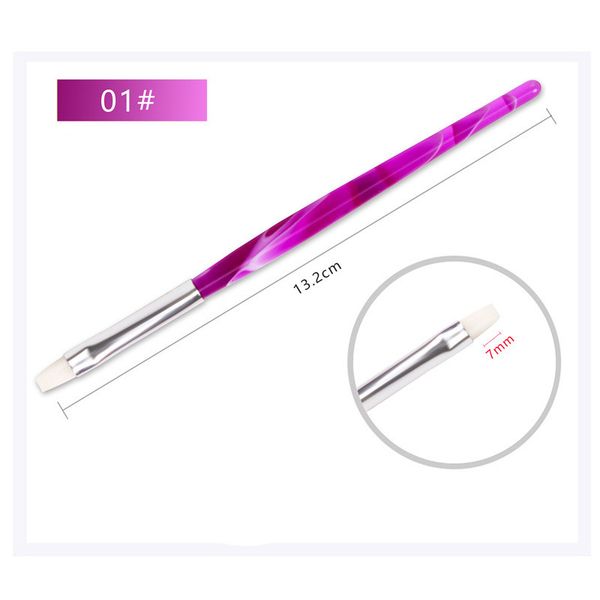 4pcs nail art brush liner design acrylic builder flat pen crystal painting drawing flower carving uv gel manicure tool se, Yellow
4pcs nail art brush liner design acrylic builder flat pen crystal painting drawing flower carving uv gel manicure tool se, Yellow