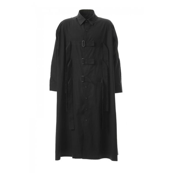 s~6xl customizable new men's clothing fashion yamamoto long windbreaker metal buckle loose large size coat jacket, Tan;black
s~6xl customizable new men's clothing fashion yamamoto long windbreaker metal buckle loose large size coat jacket, Tan;black