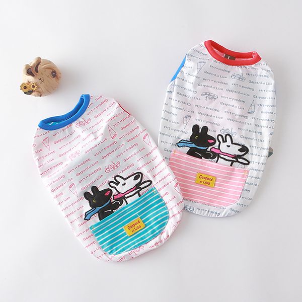 spring summer dog vest shirt pet clothes for dogs costume cartoon dog clothes chihuahua french bulldog clothing for dogs outfits
spring summer dog vest shirt pet clothes for dogs costume cartoon dog clothes chihuahua french bulldog clothing for dogs outfits