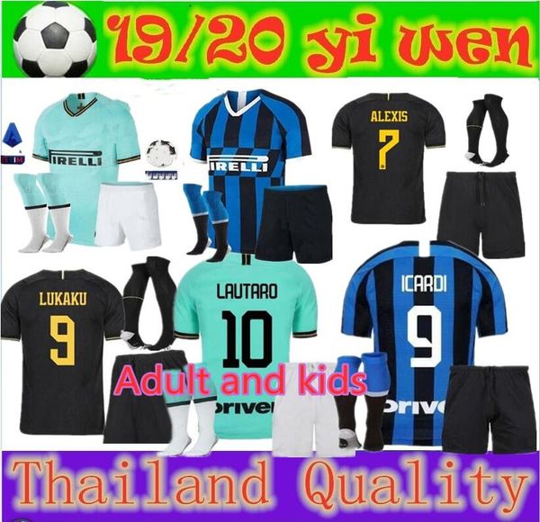 2019 2020 lukaku alexis skriniar barella soccer jerseys 19 20 and kids lautaro de vrij godin politano biraghi football shirts, Black;yellow 
2019 2020 lukaku alexis skriniar barella soccer jerseys 19 20 and kids lautaro de vrij godin politano biraghi football shirts, Black;yellow