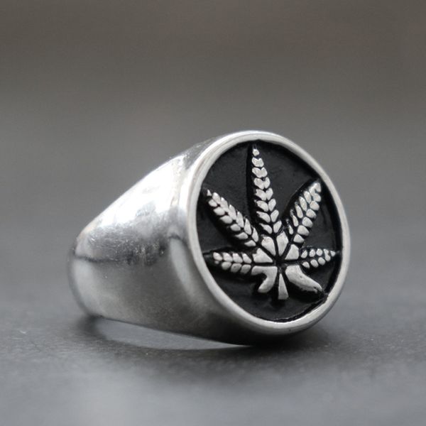 unique silver color pot leaf 316l stainless steel statement ring mens fashion punk biker jewelry, Golden;silver
unique silver color pot leaf 316l stainless steel statement ring mens fashion punk biker jewelry, Golden;silver