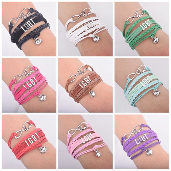 gay pride lgbt rainbow bracelets infinity love wrap multilayer bangle friendship gifts wedding charms personal jewelry, Golden;silver
gay pride lgbt rainbow bracelets infinity love wrap multilayer bangle friendship gifts wedding charms personal jewelry, Golden;silver