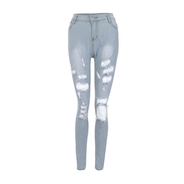 plus size skinny capris scratched jeans trousers woman high waist high elastic plus size stretch jeans pants korean streetwear, Blue
plus size skinny capris scratched jeans trousers woman high waist high elastic plus size stretch jeans pants korean streetwear, Blue