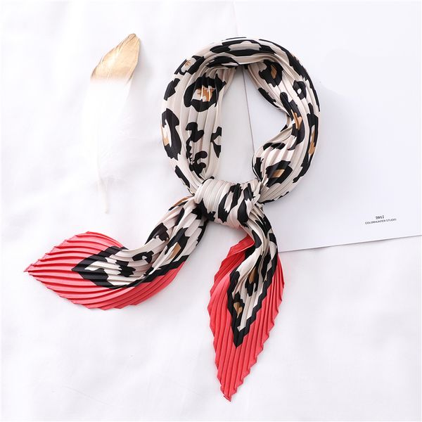 2019 designer women crinkle scarf square silk neck scarves female leopard print hair band lady pleated scarfs
2019 designer women crinkle scarf square silk neck scarves female leopard print hair band lady pleated scarfs