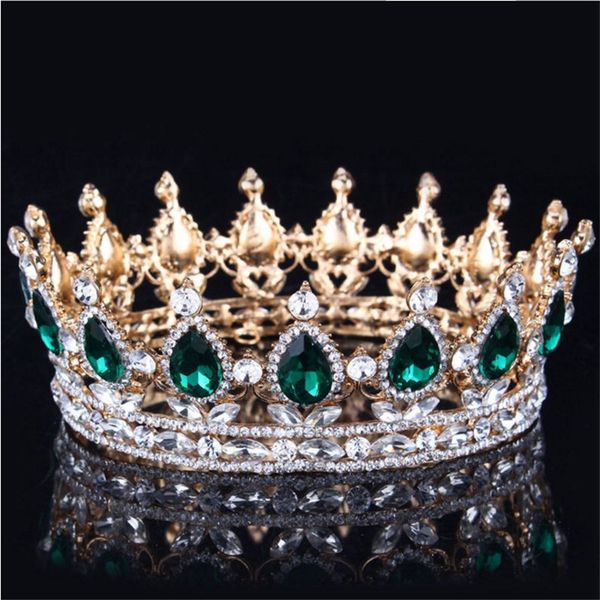 vintage baroque queen king bride tiara crown for women headdress prom bridal wedding tiaras and crowns hair jewelry accessories
vintage baroque queen king bride tiara crown for women headdress prom bridal wedding tiaras and crowns hair jewelry accessories