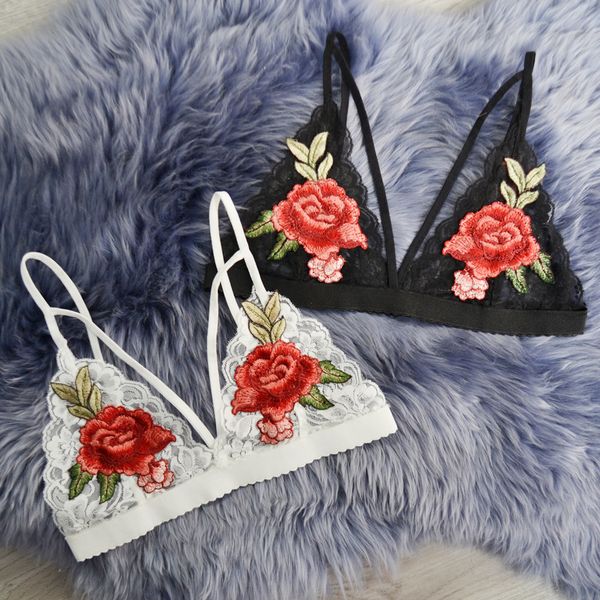 2019 fashion lace embroidered appliques floral strappy blouse tank ladies camisole black white women summer crop #55
2019 fashion lace embroidered appliques floral strappy blouse tank ladies camisole black white women summer crop #55