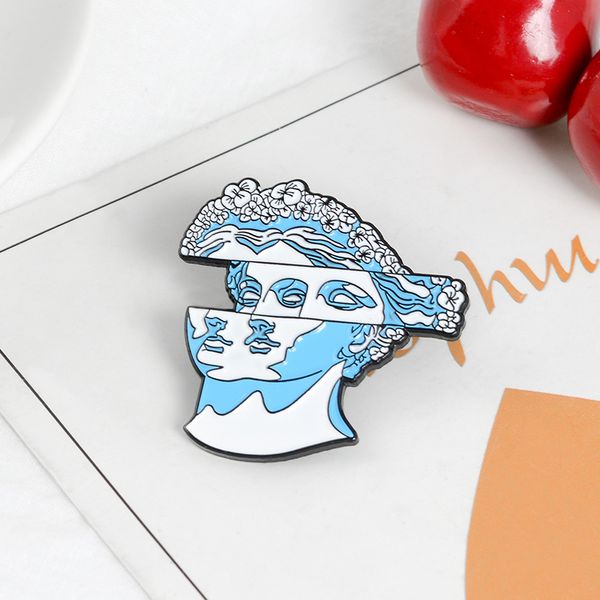 artist sculpture brooches two-face female art statue enamel pin badge hat backpack coat collar lapel pin for girl women jewelry, Gray
artist sculpture brooches two-face female art statue enamel pin badge hat backpack coat collar lapel pin for girl women jewelry, Gray