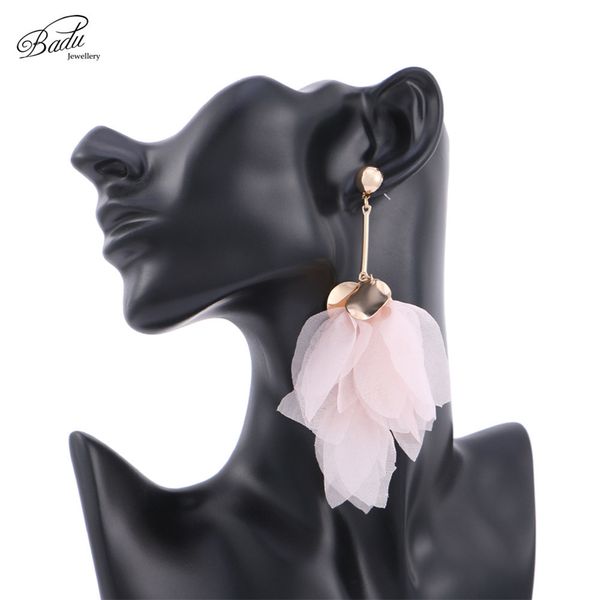 fashion-trendy big yarn flower earrings long dangle pink floral drop earrings bohemian trendy jewelry for party wholesale, Silver
fashion-trendy big yarn flower earrings long dangle pink floral drop earrings bohemian trendy jewelry for party wholesale, Silver
