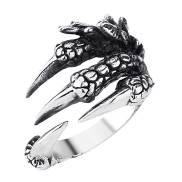 2017 new personalized punk rock rings stainless steel mens biker rings vintage gothic jewelry dragon claw ring for men gift, Golden;silver
2017 new personalized punk rock rings stainless steel mens biker rings vintage gothic jewelry dragon claw ring for men gift, Golden;silver