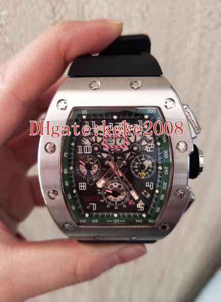 2 color men wristwatches 50mm x 40mm rm 011 rm 11 flyback stainless rose gold rubber transparent mechanical automatic mens watch watches, Slivery;brown
2 color men wristwatches 50mm x 40mm rm 011 rm 11 flyback stainless rose gold rubber transparent mechanical automatic mens watch watches, Slivery;brown