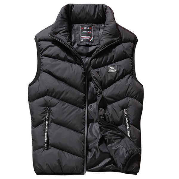 plus size m-4xl winter jackets men vests sleeveless vintage warm cotton windproof bubble coat zipper men slim vest with pockets, Black;white
plus size m-4xl winter jackets men vests sleeveless vintage warm cotton windproof bubble coat zipper men slim vest with pockets, Black;white
