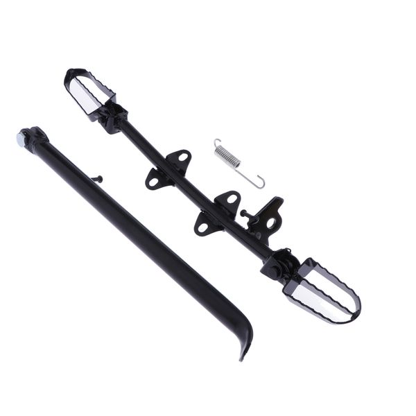 1 set footpegs foot rest pegs mount bracket and kickstand side stand prop support for 110cc 125cc 140cc 150cc mini pocket dirt bikes
1 set footpegs foot rest pegs mount bracket and kickstand side stand prop support for 110cc 125cc 140cc 150cc mini pocket dirt bikes