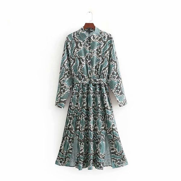 casual dresses spring 2021 women vintage retro look animal pattern colorful snake print female ankle length dress vestidos feminino, Black;gray
casual dresses spring 2021 women vintage retro look animal pattern colorful snake print female ankle length dress vestidos feminino, Black;gray