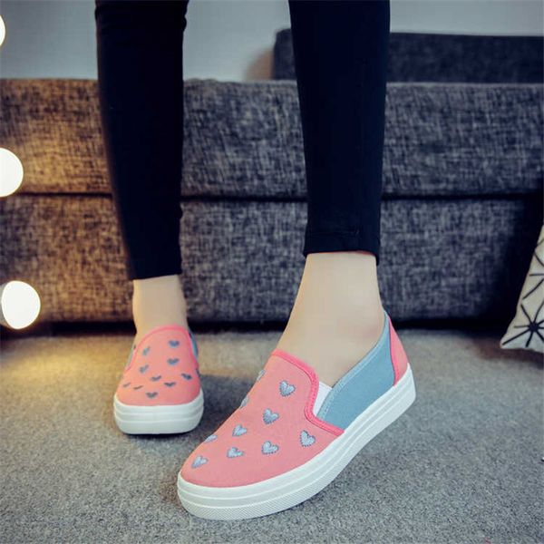 print canvas flat shoes women 2019 summer shoes woman soft bottom one pedal student lok fu small peach heart lazy, Black
print canvas flat shoes women 2019 summer shoes woman soft bottom one pedal student lok fu small peach heart lazy, Black