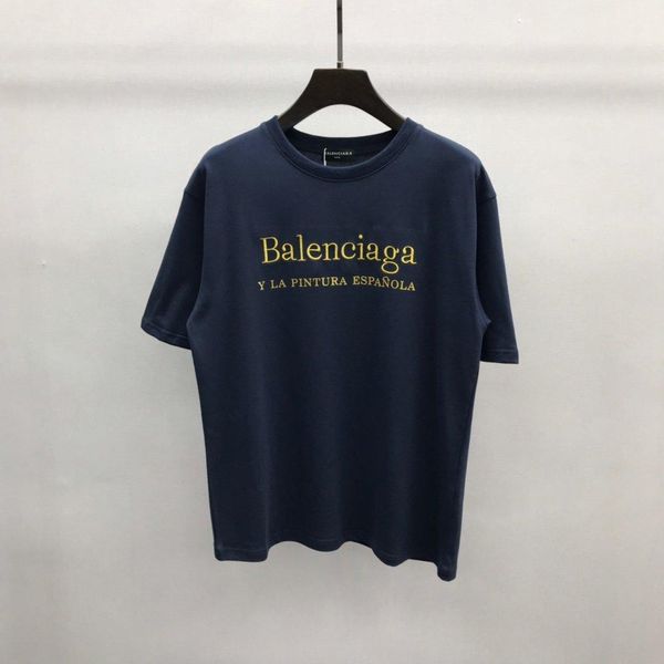 2020 paris spring and summer latest yellow letter printing casual t-shirt men's designer fashion luxury slim men and women tee, White;black
2020 paris spring and summer latest yellow letter printing casual t-shirt men's designer fashion luxury slim men and women tee, White;black