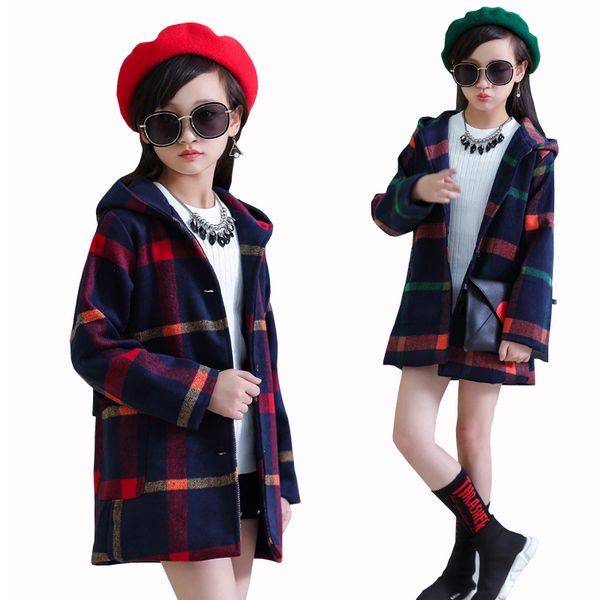 Girls Woolen Coat New Winter Children Woolen Windbreaker Girls Fashion Outwear Girls Coat Jacket Warm Plaid Jacket
Girls Woolen Coat New Winter Children Woolen Windbreaker Girls Fashion Outwear Girls Coat Jacket Warm Plaid Jacket
