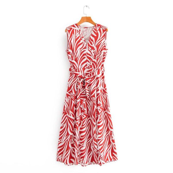 casual dresses 2021 women elegant v neck red zebra striped print bow tie sashes midi dress lady chic sleeveless slim vestidos ds3591, Black;gray
casual dresses 2021 women elegant v neck red zebra striped print bow tie sashes midi dress lady chic sleeveless slim vestidos ds3591, Black;gray