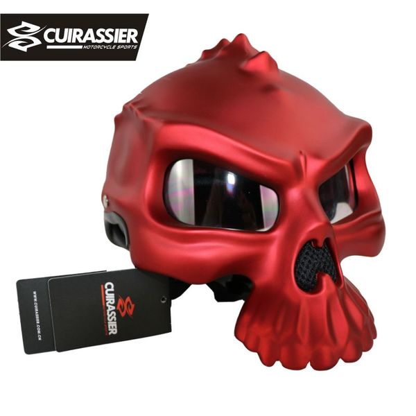 cuirassier ch01 motorcycle skull helmet motorbike half face helmets capacetes casco retro casque matte black red blue gold
cuirassier ch01 motorcycle skull helmet motorbike half face helmets capacetes casco retro casque matte black red blue gold