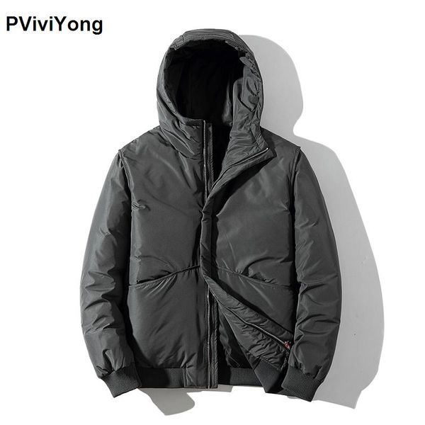pviviyong 2019 winter white duck down hooded jackets men's down jackets, short caot parkas men 7804, Black
pviviyong 2019 winter white duck down hooded jackets men's down jackets, short caot parkas men 7804, Black