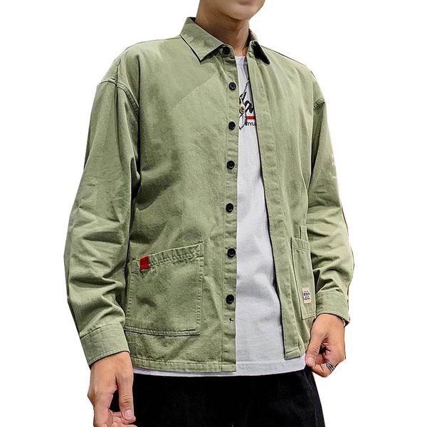 safari style vintage men long sleeve shirt, 2019new, solid color, cotton, work clothes, bokchoy - stay stylish while working, White;black
safari style vintage men long sleeve shirt, 2019new, solid color, cotton, work clothes, bokchoy - stay stylish while working, White;black