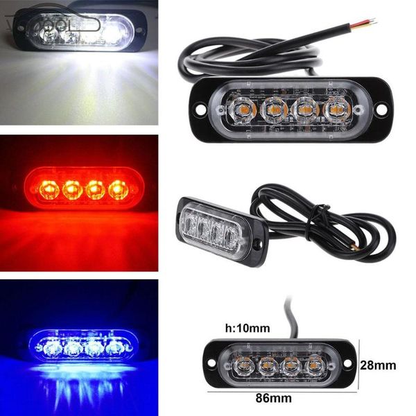 4 led 4w 12v-24v slim car flash light bar truck vehicle motorcycle emergency lamp strobe warning light moto auto accessories
4 led 4w 12v-24v slim car flash light bar truck vehicle motorcycle emergency lamp strobe warning light moto auto accessories