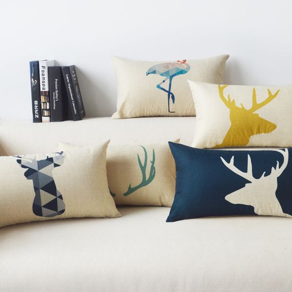 decorative home textile deer flamingos cushion cover lumbar pad almohada soft seat car linen suit cushion pillowcase 30x50cm
decorative home textile deer flamingos cushion cover lumbar pad almohada soft seat car linen suit cushion pillowcase 30x50cm