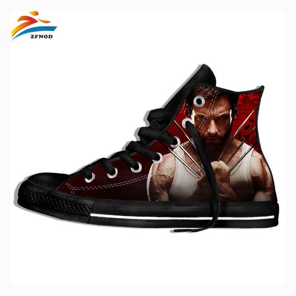 men walking customd shoes x-men wolveriner logan maglietta delle donne estate stampato supereroe manica corta casual shoes, Black
men walking customd shoes x-men wolveriner logan maglietta delle donne estate stampato supereroe manica corta casual shoes, Black