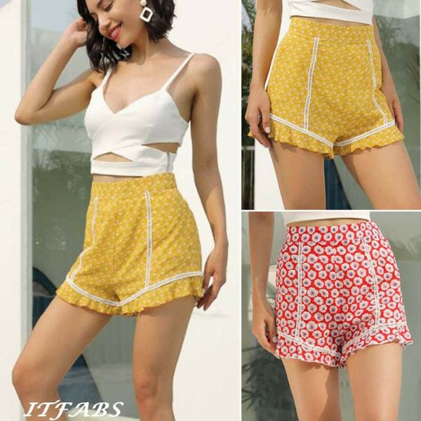 women casual running sports shorts yoga gym jogging waistband summer shorts, Black;blue