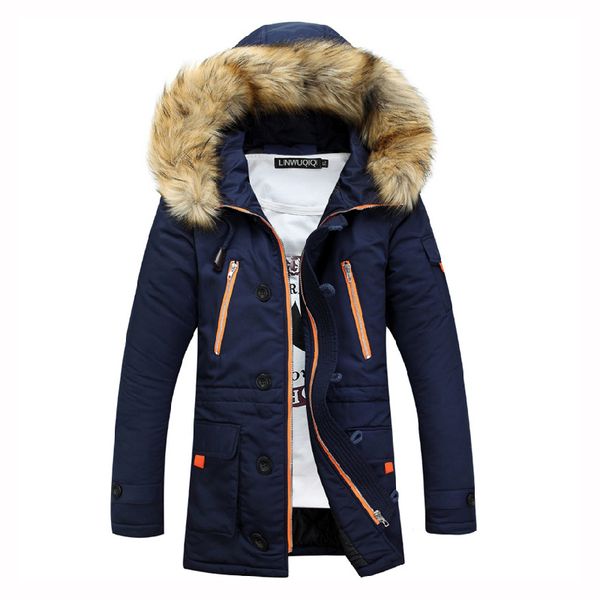casual parka thickening keep warm 2019 winter jacket men long fur collar hooded parka for men thick warm outerwear sports coat, Tan;black
casual parka thickening keep warm 2019 winter jacket men long fur collar hooded parka for men thick warm outerwear sports coat, Tan;black
