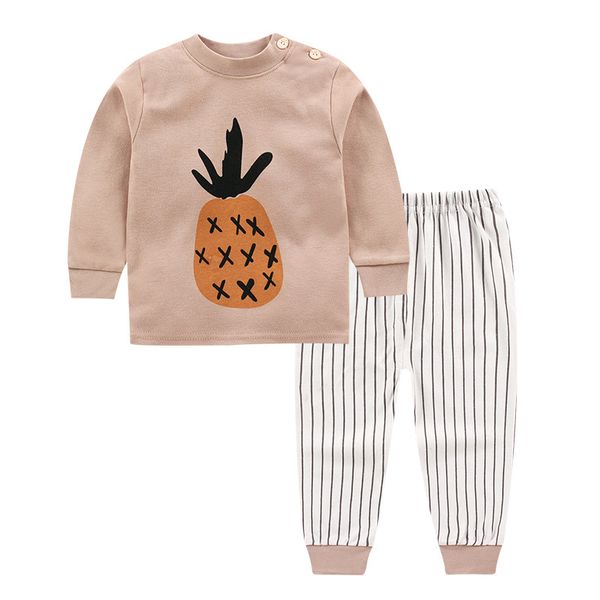 saileroad cartoon pineapple printed pajamas for boys kids striped long sleeve pyjamas child pajamas cotton baby homewear clothes, Blue;red
saileroad cartoon pineapple printed pajamas for boys kids striped long sleeve pyjamas child pajamas cotton baby homewear clothes, Blue;red