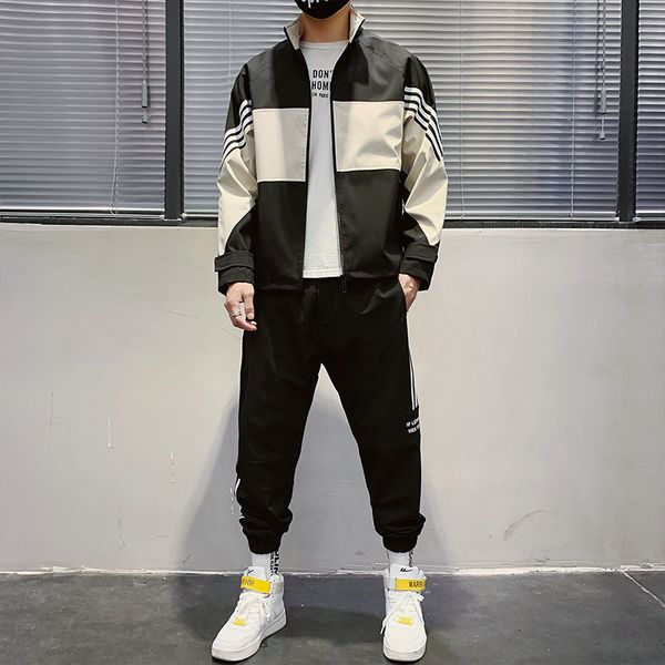 tracksuit men sweat suit track suit mens designer jogging mens tracksuit suits pullover thin coat men street wear 2 pieces sets, Gray
tracksuit men sweat suit track suit mens designer jogging mens tracksuit suits pullover thin coat men street wear 2 pieces sets, Gray