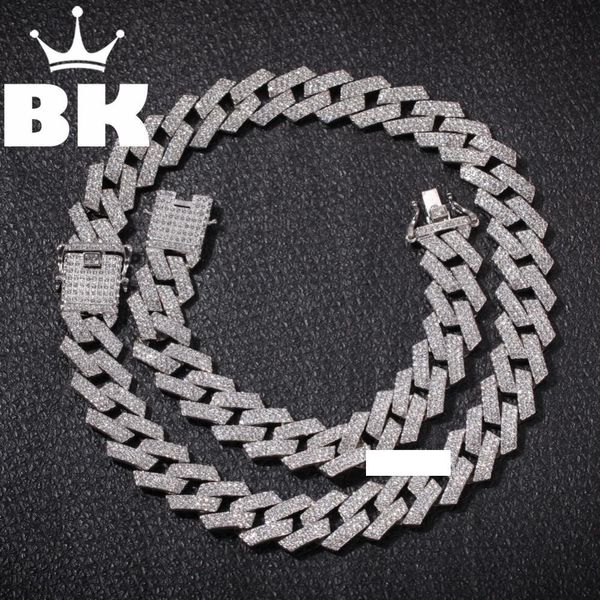 new color 20mm prong cuban link chains necklace fashion hiphop jewelry 3 row rhinestones iced out necklaces for men, Silver
new color 20mm prong cuban link chains necklace fashion hiphop jewelry 3 row rhinestones iced out necklaces for men, Silver