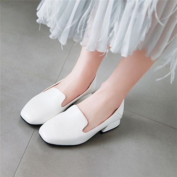 autumn 2019 fashion black white women heels slip on loafers womens shoes low heel pumps woman lare sizes footwear 34-43
autumn 2019 fashion black white women heels slip on loafers womens shoes low heel pumps woman lare sizes footwear 34-43