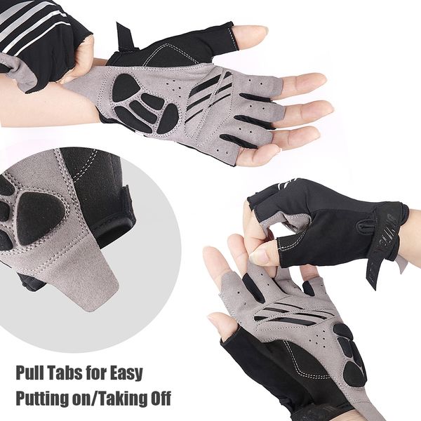 1pair summer half finger bike bicycle gloves high elastic breathable mesh anti-slip mtb bike gloves outdoor sports cycling glove cycling glo, Black
1pair summer half finger bike bicycle gloves high elastic breathable mesh anti-slip mtb bike gloves outdoor sports cycling glove cycling glo, Black