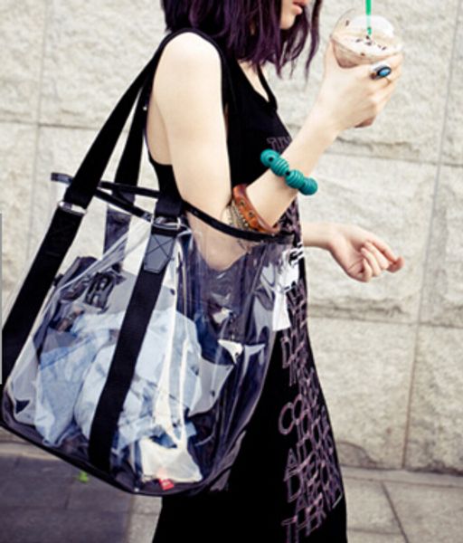 transparent bag 2016 new summer korean version of the beach jelly bag crystal shoulder
transparent bag 2016 new summer korean version of the beach jelly bag crystal shoulder