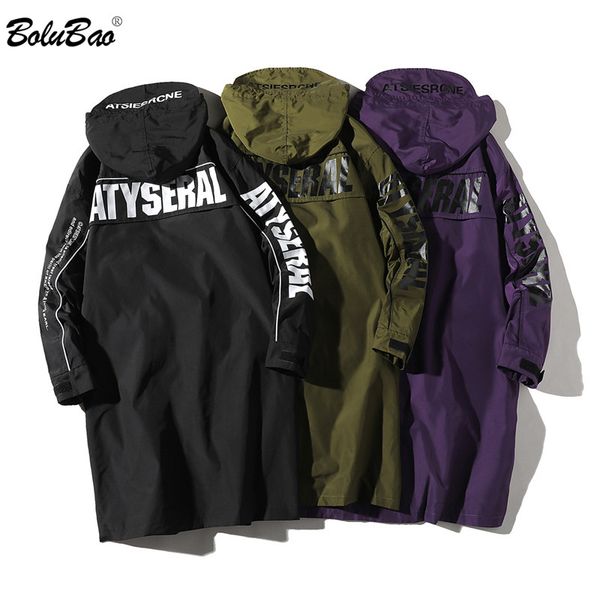 bolubao spring new men trench coats fashion brand men's trendy wild letter print casual trench long section hooded male, Tan;black
bolubao spring new men trench coats fashion brand men's trendy wild letter print casual trench long section hooded male, Tan;black