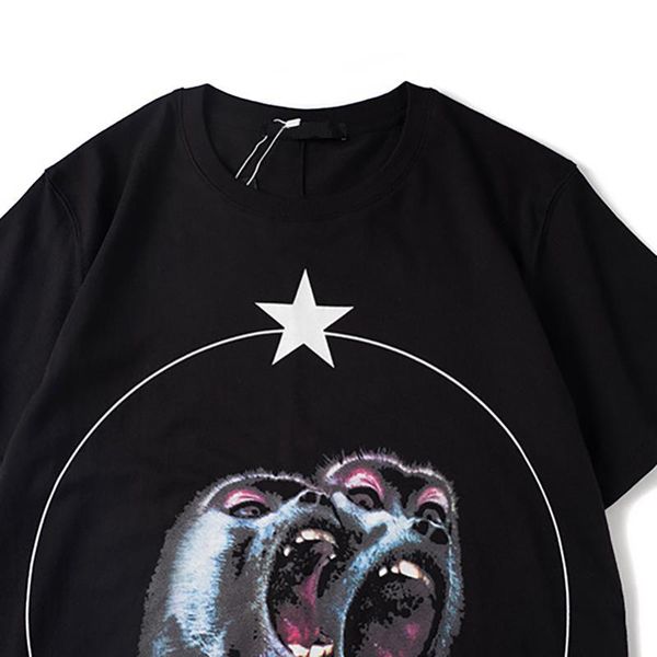 new luxury mens designer t shirt men women hip hop short sleeves tees summer anger monkey print tees fashion t shirt s-2xl, White;black
new luxury mens designer t shirt men women hip hop short sleeves tees summer anger monkey print tees fashion t shirt s-2xl, White;black