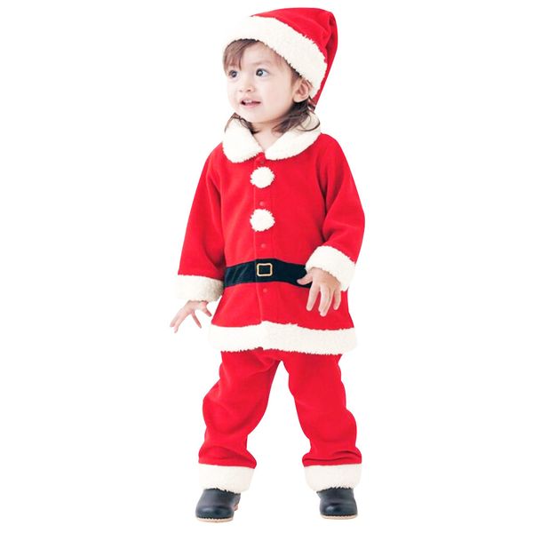 christmas clothes set baby girls clothes set toddler baby girls boys thick christmas santa cosplay pants hat ropa nina, White
christmas clothes set baby girls clothes set toddler baby girls boys thick christmas santa cosplay pants hat ropa nina, White