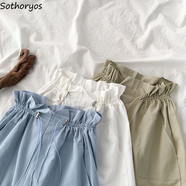shorts women drawstring elastic-waist summer leisure fashion females short pants loose wide leg students sweet korean style new, White;black
shorts women drawstring elastic-waist summer leisure fashion females short pants loose wide leg students sweet korean style new, White;black