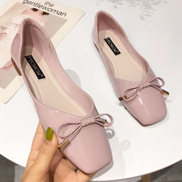 лакированной кожи бабочка узел квадратный носок балетки женщина zapatos де mujer фея твердого скольжения на обувь для женщин мокасины 2020, Black
лакированной кожи бабочка узел квадратный носок балетки женщина zapatos де mujer фея твердого скольжения на обувь для женщин мокасины 2020, Black