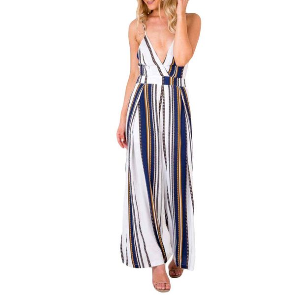 women's jumpsuits & rompers jaycosin bodysuit women summer sleeveless strip jumpsuit print strappy holiday long playsuits trouser fashi, Black;white
women's jumpsuits & rompers jaycosin bodysuit women summer sleeveless strip jumpsuit print strappy holiday long playsuits trouser fashi, Black;white