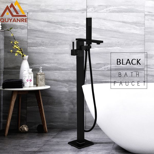 quyanre black orb bathtub floor stand faucet mixer single handle mixer tap bathroom shower faucet h/c water bathtub
quyanre black orb bathtub floor stand faucet mixer single handle mixer tap bathroom shower faucet h/c water bathtub