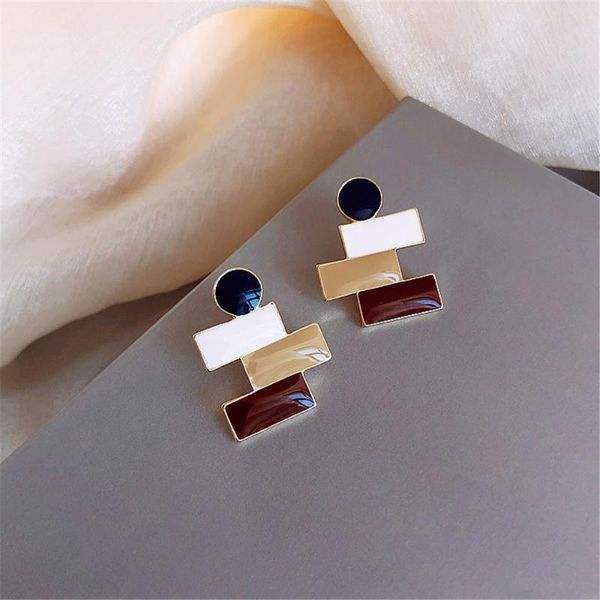 new impressionism french retro stud earrings for women gilrs wild web celebrity glazed bump color earings fashion jewelry, Golden;silver
new impressionism french retro stud earrings for women gilrs wild web celebrity glazed bump color earings fashion jewelry, Golden;silver