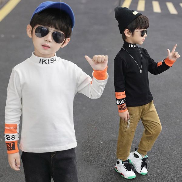 kids clothing boys plus velvet sweater winter new children's thickening shirt high collar shirt warm bottoming shirts, Blue
kids clothing boys plus velvet sweater winter new children's thickening shirt high collar shirt warm bottoming shirts, Blue