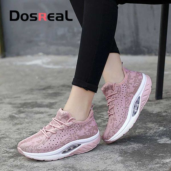 dosreal spring women platform flats stretch breathable mesh sneakers ladies high increasing thick sole heel casual shoe, Black
dosreal spring women platform flats stretch breathable mesh sneakers ladies high increasing thick sole heel casual shoe, Black