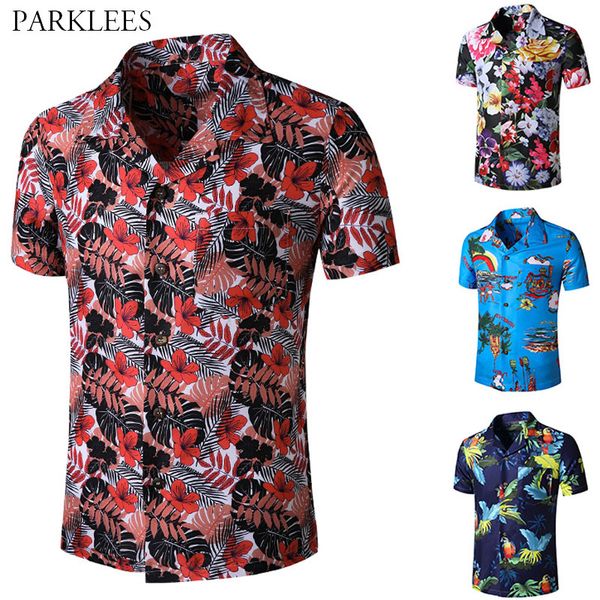floral printed mens summer hawaiian shirt beach holiday vacation shirts for men casual loose daily men clothing camisa masculina, White;black
floral printed mens summer hawaiian shirt beach holiday vacation shirts for men casual loose daily men clothing camisa masculina, White;black
