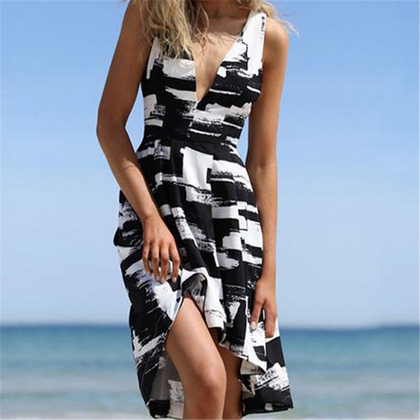 new fashion womens lady casaul summer short dresses casual sleeveless natural waistline a-line polyester, Black;gray
new fashion womens lady casaul summer short dresses casual sleeveless natural waistline a-line polyester, Black;gray