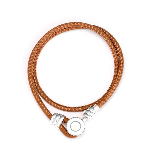 ckk silver 925 jewelry spicy orange double leather bracelet fits original beads and charms sterling silver making, Golden;silver
ckk silver 925 jewelry spicy orange double leather bracelet fits original beads and charms sterling silver making, Golden;silver