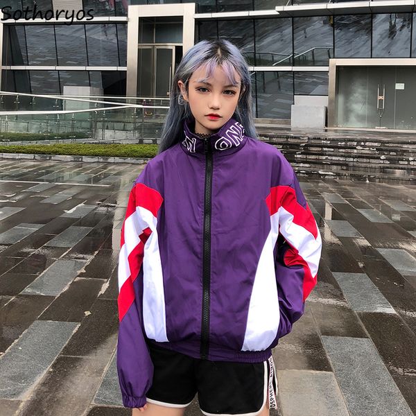 jackets women stand loose simple korean style letter printed jacket chic zipper student harajuku all-match womens hip hop coat, Black;brown
jackets women stand loose simple korean style letter printed jacket chic zipper student harajuku all-match womens hip hop coat, Black;brown
